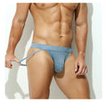 Sexy Underwear Men Briefs Low Waist Breathable Sexy Men's thong string Bikini Soft Underwear gay