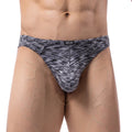 Men's Quick-dry Bulge Thong Colorful T-back Underwear Stretch Sporty Under Panties for Men