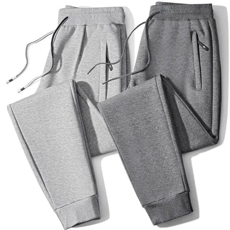 Sporty Men Jogger Pants - Mid Rise Warm