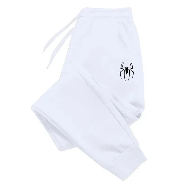 Sporty Men Jogger Pants - Mid-Rise Drawstring Tapered Fit