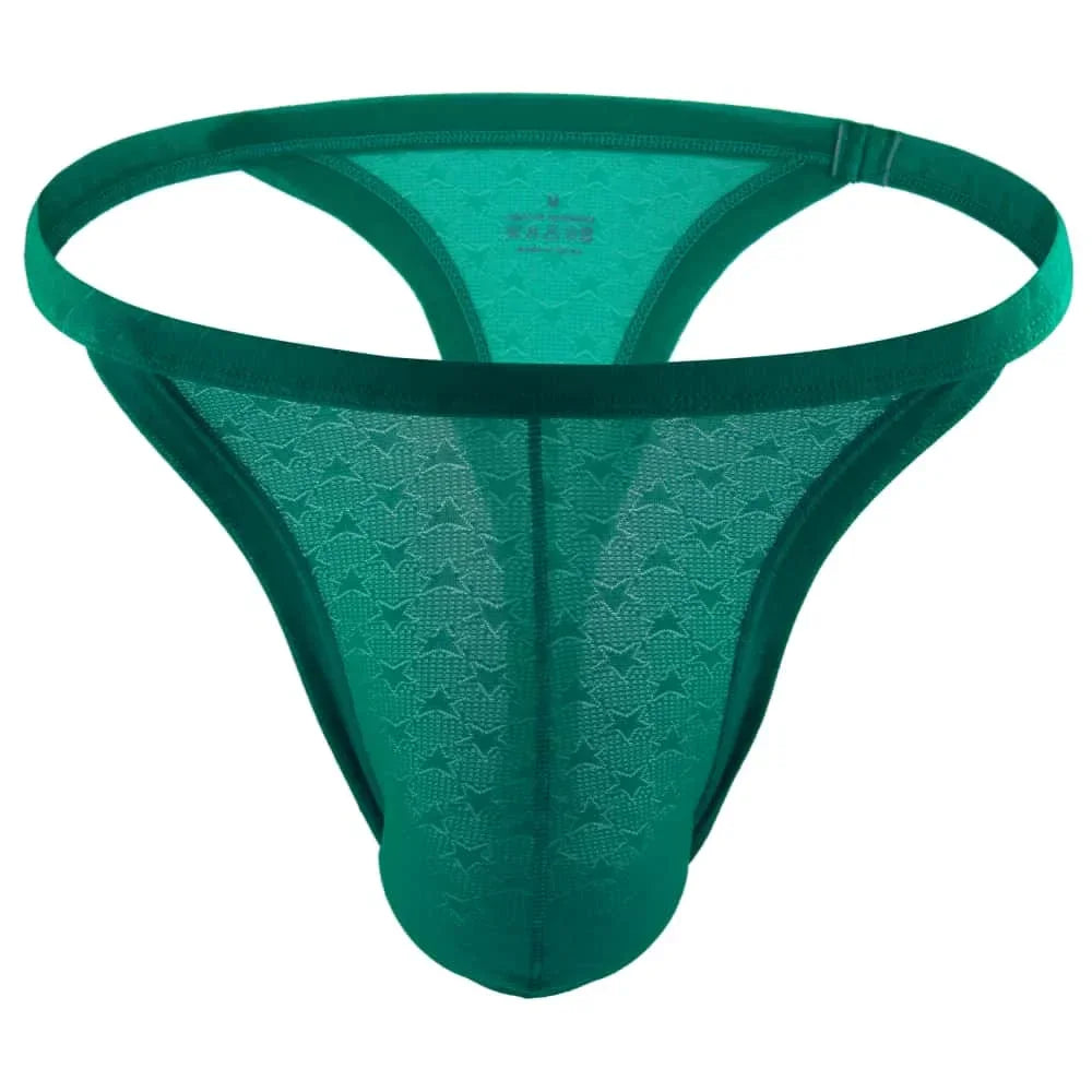 Men's Underwear T-Back Briefs Sexy G-String Breathable Thong Erotic Lingerie Men Underpants Thongs Gay Underwear Male Panties