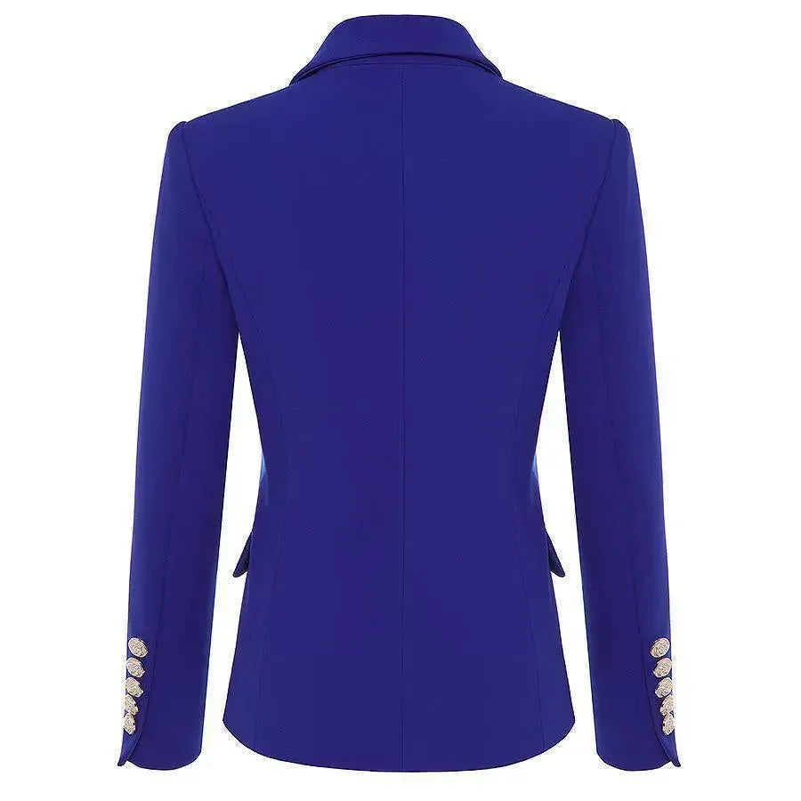 The Inspiration Double-Breasted Blazer Women - Formal-Business - Plain-Solid