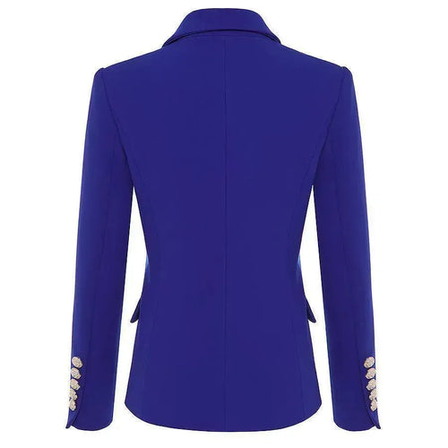 The Inspiration Double-Breasted Blazer Women - Formal-Business - Plain-Solid