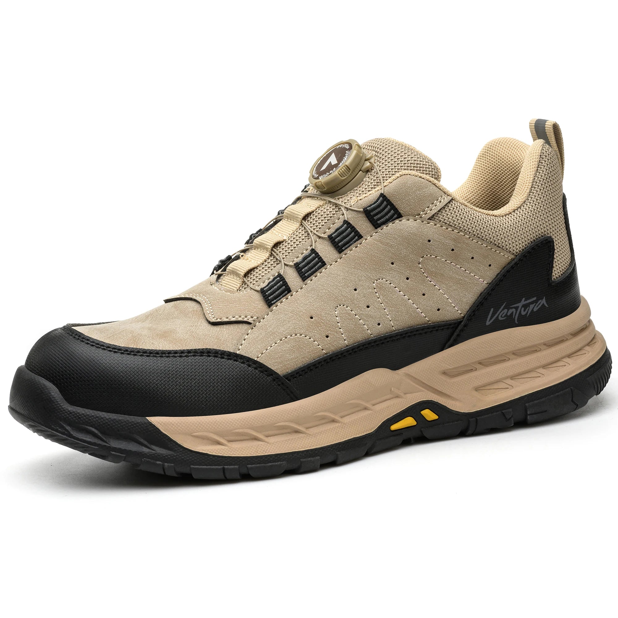 Unisex Sneakers - Low-Top Unisex Safety Sneakers - Lace-Up All-Season Shoes