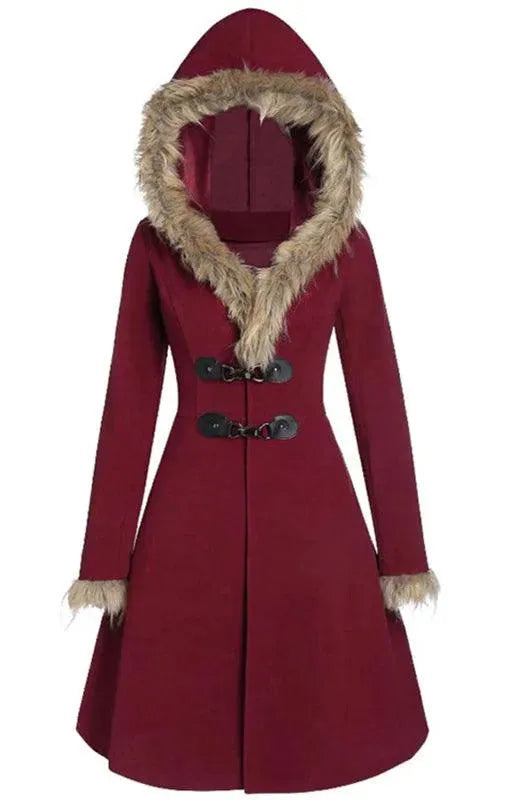 Women's Duffle Coat Long Warm Classic Style