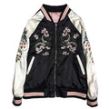 Women’s Floral Bomber Jacket Casual Style