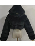 Women’s Hooded Bolero Jacket Casual Style