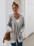 Women's Hooded Oversized Coat Relaxed Fit Style