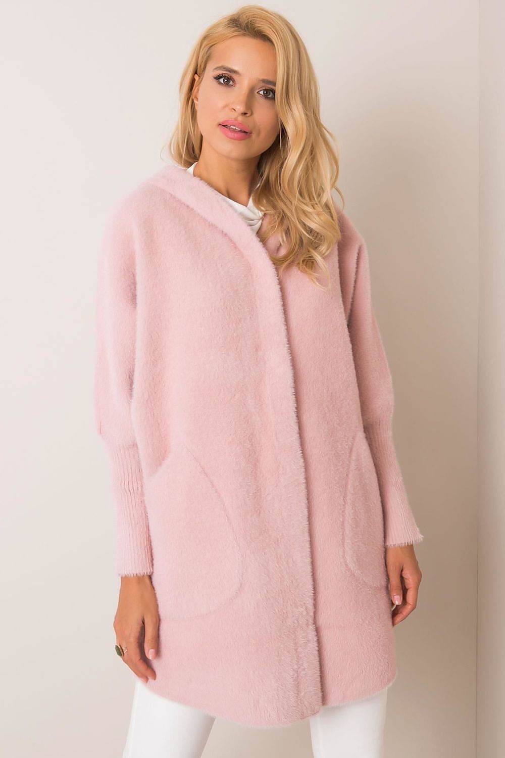 Women's Hooded Wool Blend Coat