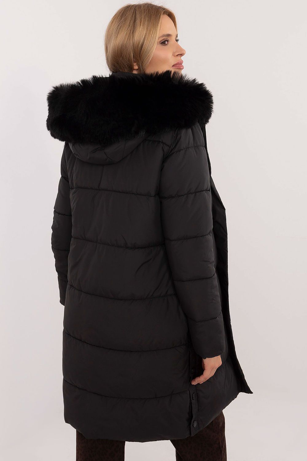 Women's Insulated Puffer Jacket — Brown