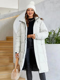 Women's Long Puffer Coat Warm Windproof Style