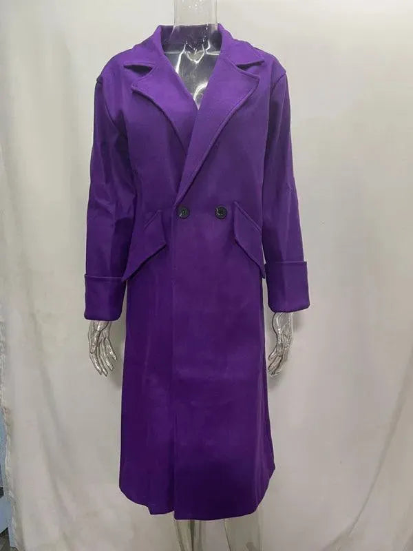 Women's Oversized Coat Long Relaxed Fit Style