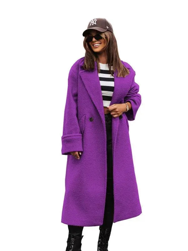 Women's Oversized Coat Long Relaxed Fit Style