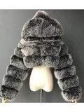 Women's Parka Coat Slim Fit Hooded Style