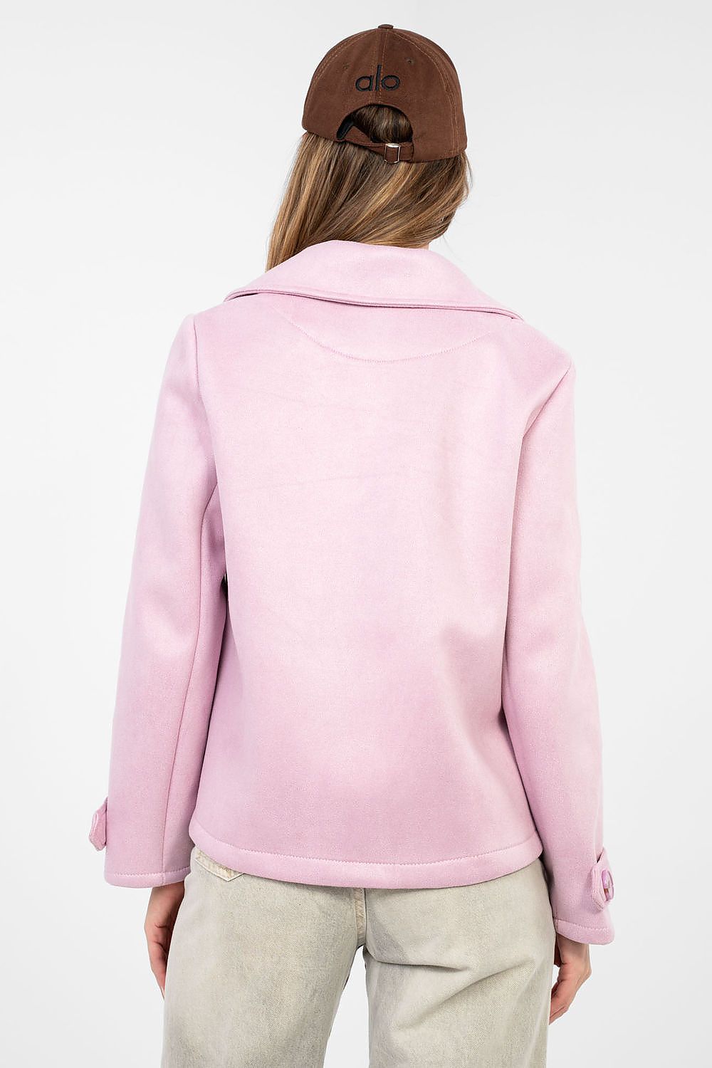 Women's Pea Coat Double Breasted Casual Style