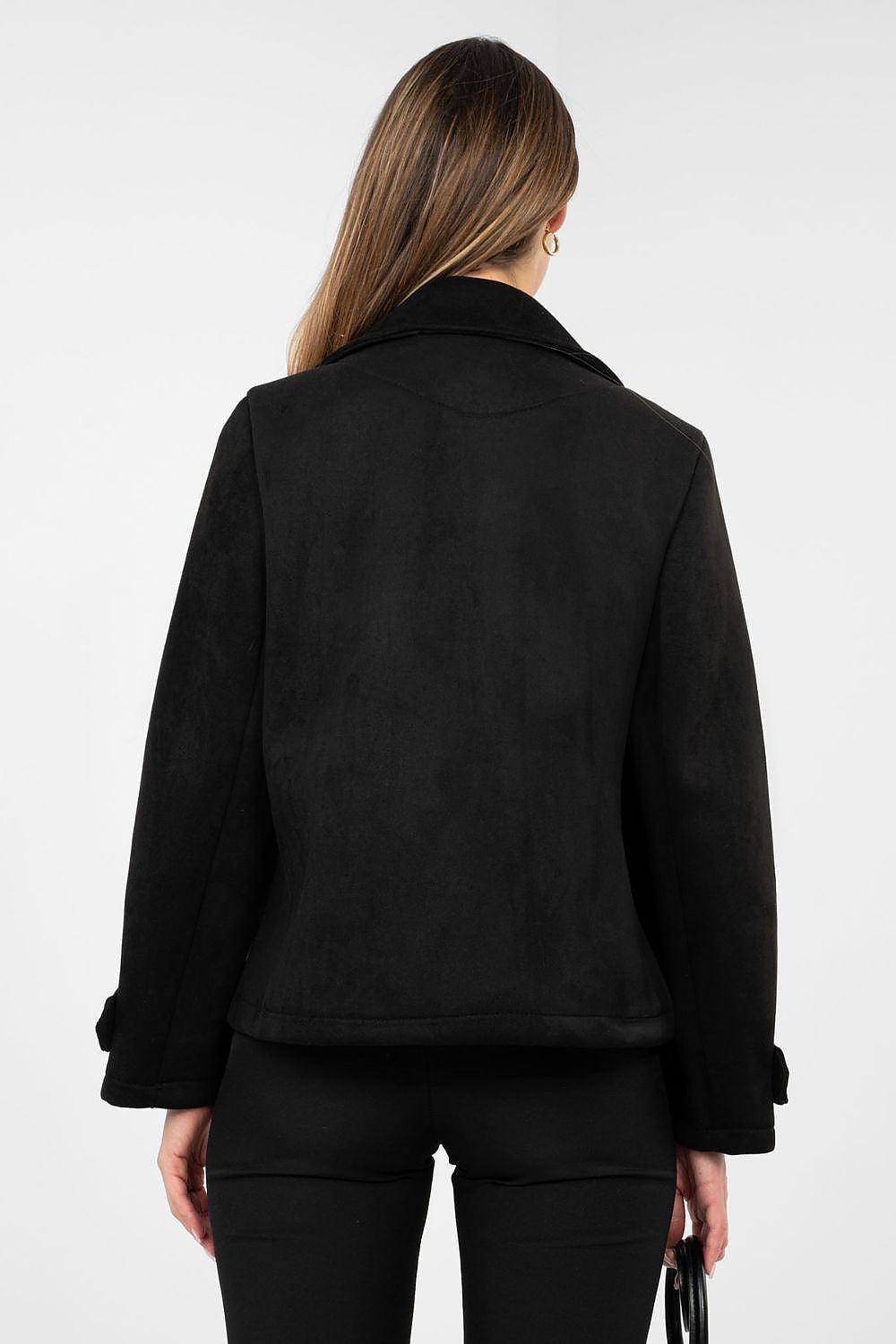 Women's Pea Coat Double Breasted Casual Style