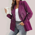 Women's Pea Coat Slim Fit Double Breasted Style