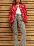 Women's Quilted Coat Slim Fit Patchwork Style