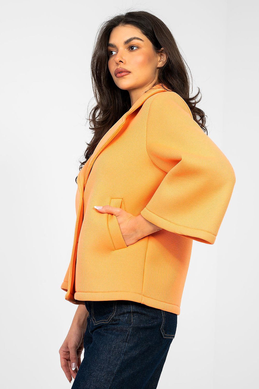 Women's Sport Coat Lightweight Textured Style