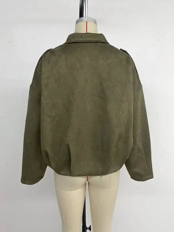 Women's Sport Jacket Zip Front Lightweight Style