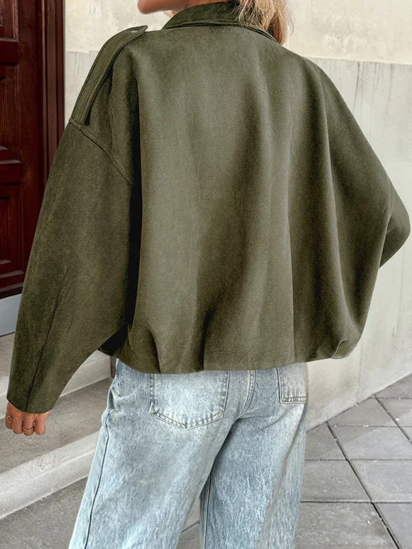 Women's Sport Jacket Zip Front Lightweight Style