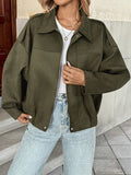 Women's Sport Jacket Zip Front Lightweight Style