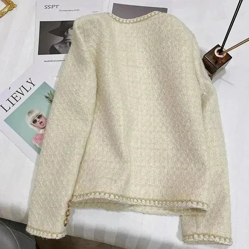Women’s Tweed Jacket Elegant Casual Style
