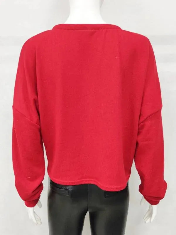 Women’s V-Neck Button Cardigan Sweater – Relaxed Spring Layer