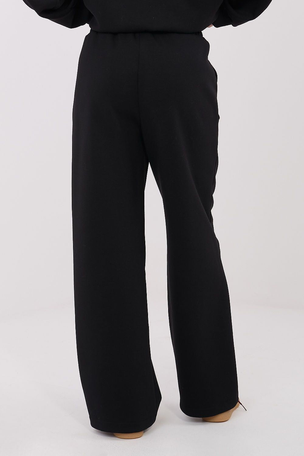 Women's Wide Leg Sweatpants — Brown