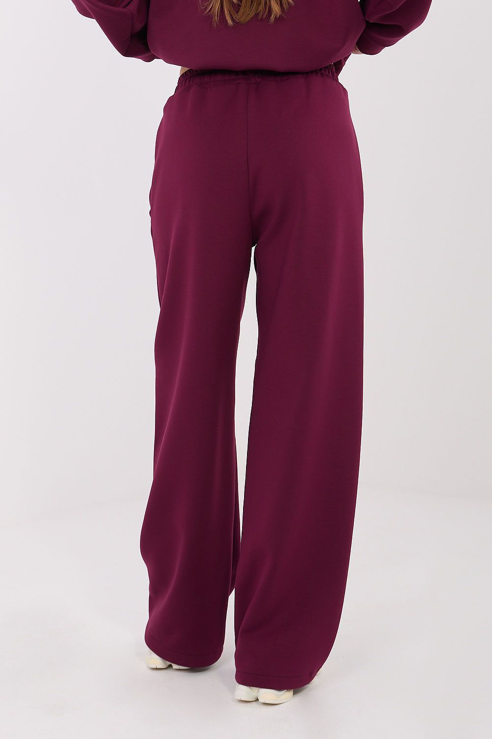 Women's Wide Leg Sweatpants — Brown