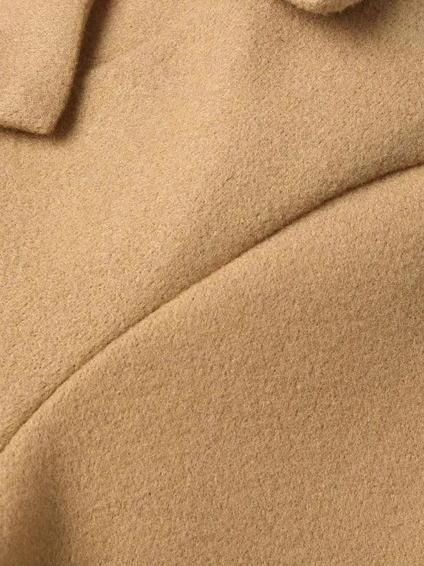 Women's Wrap Coat Oversized Belted Elegant Style