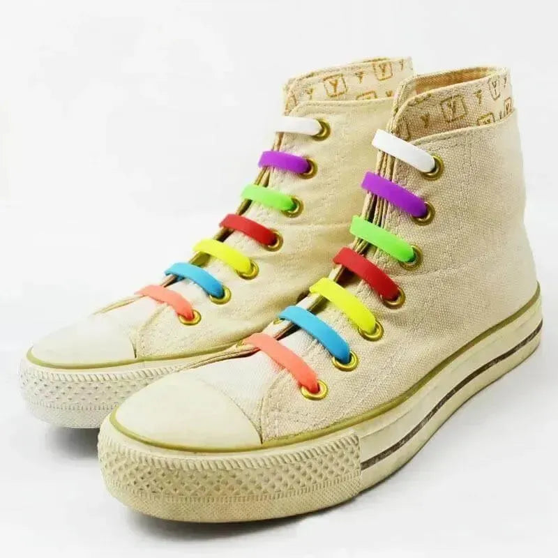 Aero No Tie Elastic Shoelaces 6 Pairs - Shoelaces - LeStyleParfait