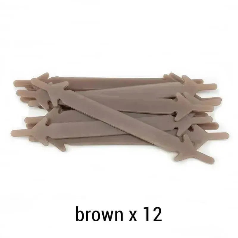 Aero No Tie Elastic Shoelaces 6 Pairs - Shoelaces - LeStyleParfait