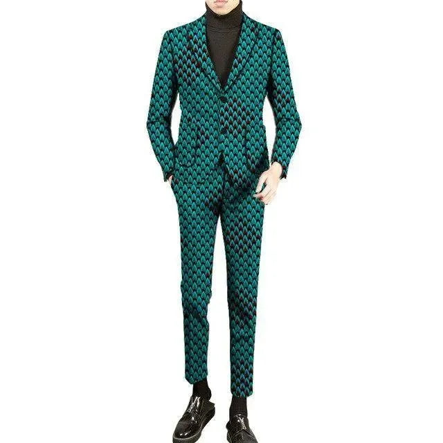 African 2-Button Suit - African Suit - LeStyleParfait