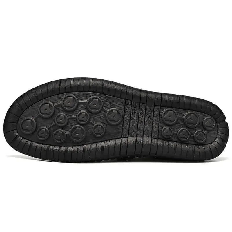 Alcot Zip-Up Casual Leather Shoes - Casual Shoes - LeStyleParfait