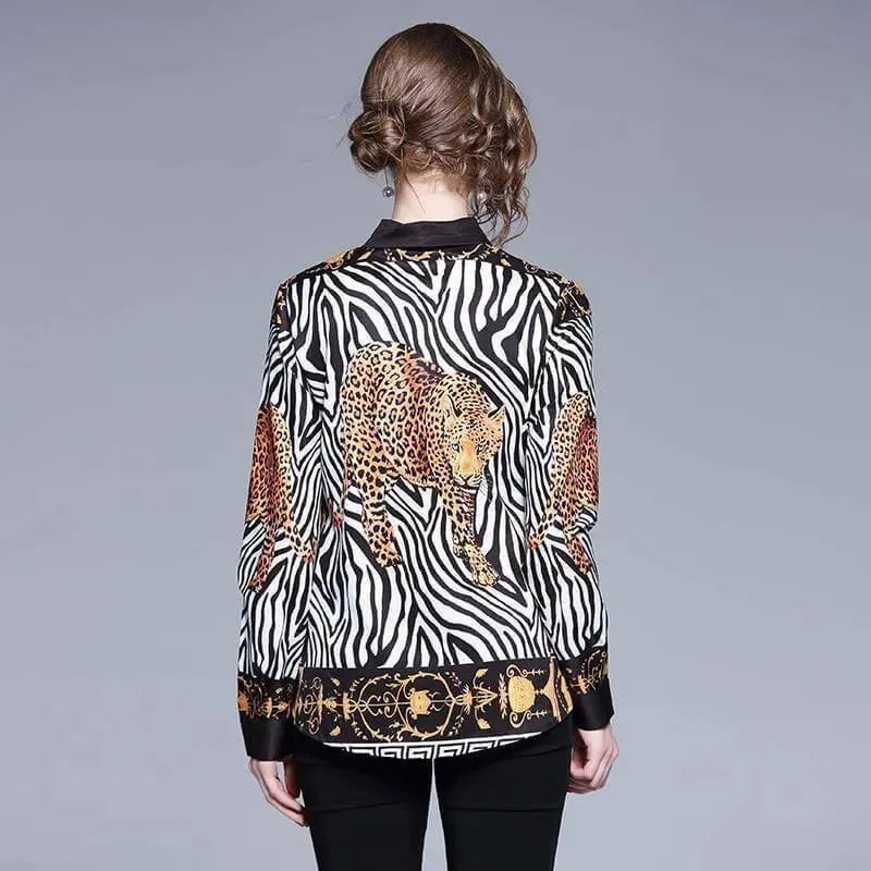 Animal Instincts Vintage Shirt - Women's Shirt - LeStyleParfait