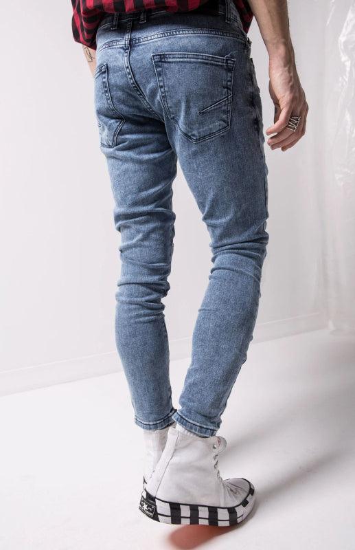 Ankle Zipper Streetstyle Jeans - Men's Jeans - LeStyleParfait Kenya