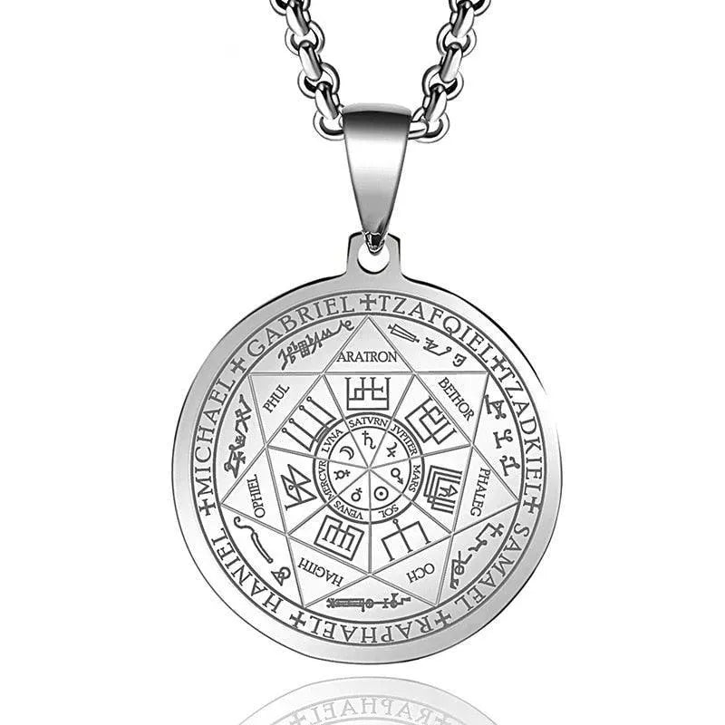 Archangels Pentagram Pendant Necklace - Pendant Necklace - LeStyleParfait
