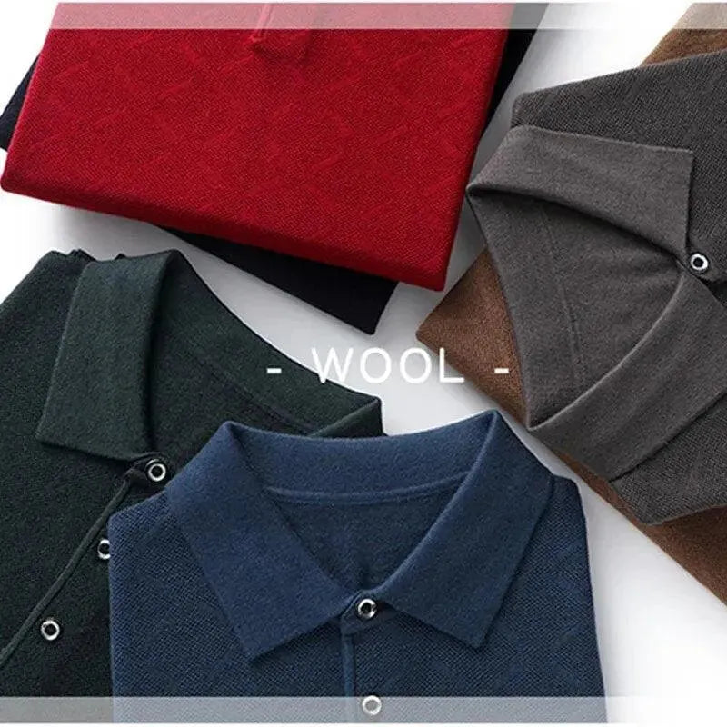 Argyle Pattern Polo Shirt for Men-Polo Shirt-LeStyleParfait