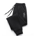 Pantalon de jogging Athleisure pour homme - Tricot doux taille mi-haute