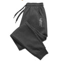 Athleisure Men Jogger Sweatpants - Mid Rise Soft Knit