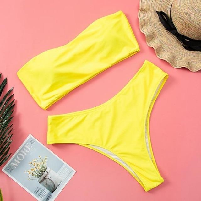 Beach Vibes Bikini Set - Swimwear - LeStyleParfait Kenya
