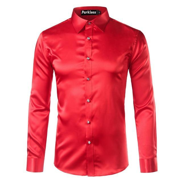 Beefheart Satin Silk Shirt For Men - Shirt - LeStyleParfait Kenya