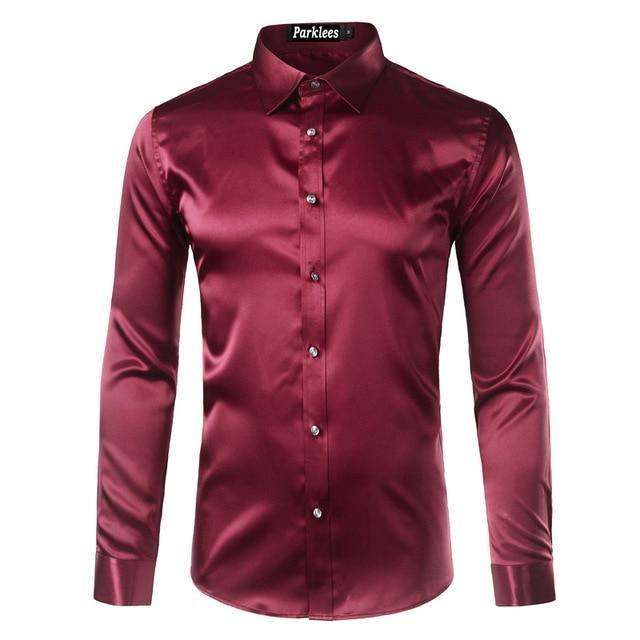 Beefheart Satin Silk Shirt For Men - Shirt - LeStyleParfait Kenya