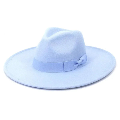 Big Wide Retro Fedora Hat - Fedora Hat - LeStyleParfait
