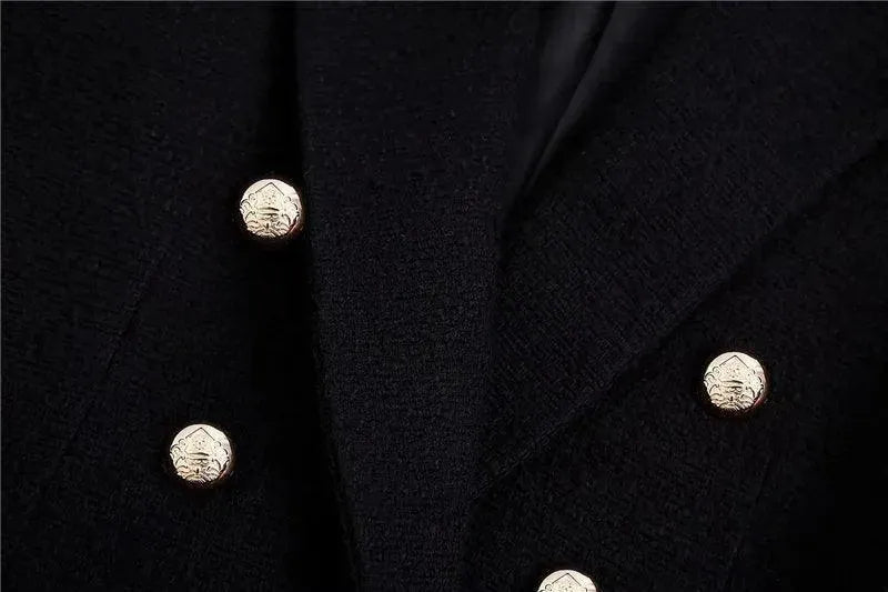 Black Blazer Women - Formal-Business - Plain-Solid - Women's Blazer - LeStyleParfait