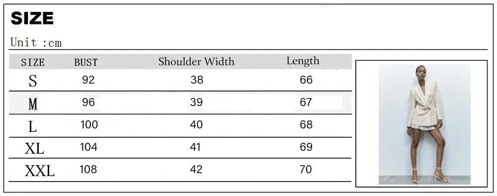 Blended Double Breasted Tweed Blazer Women - Tweed Blazer - LeStyleParfait