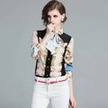 Bow Collar Vintage Silk Blouse - Women's Shirt - LeStyleParfait