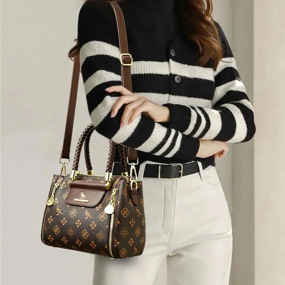Brown Women Soft Leather Handbag - Handbag - LeStyleParfait