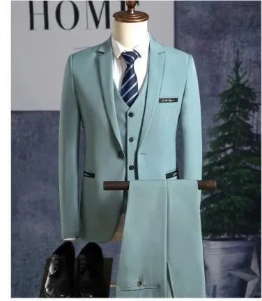 Business Time Three Piece Suit - Three Piece Suit - LeStyleParfait